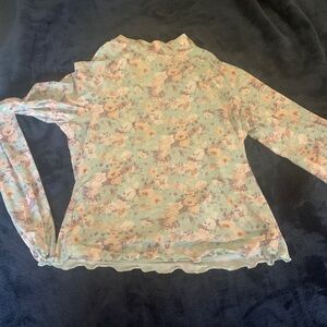 Floral Long Sleeve Top